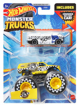 HOT WHEELS MONSTER TRUCK SI MASINUTA METALICA TAXI